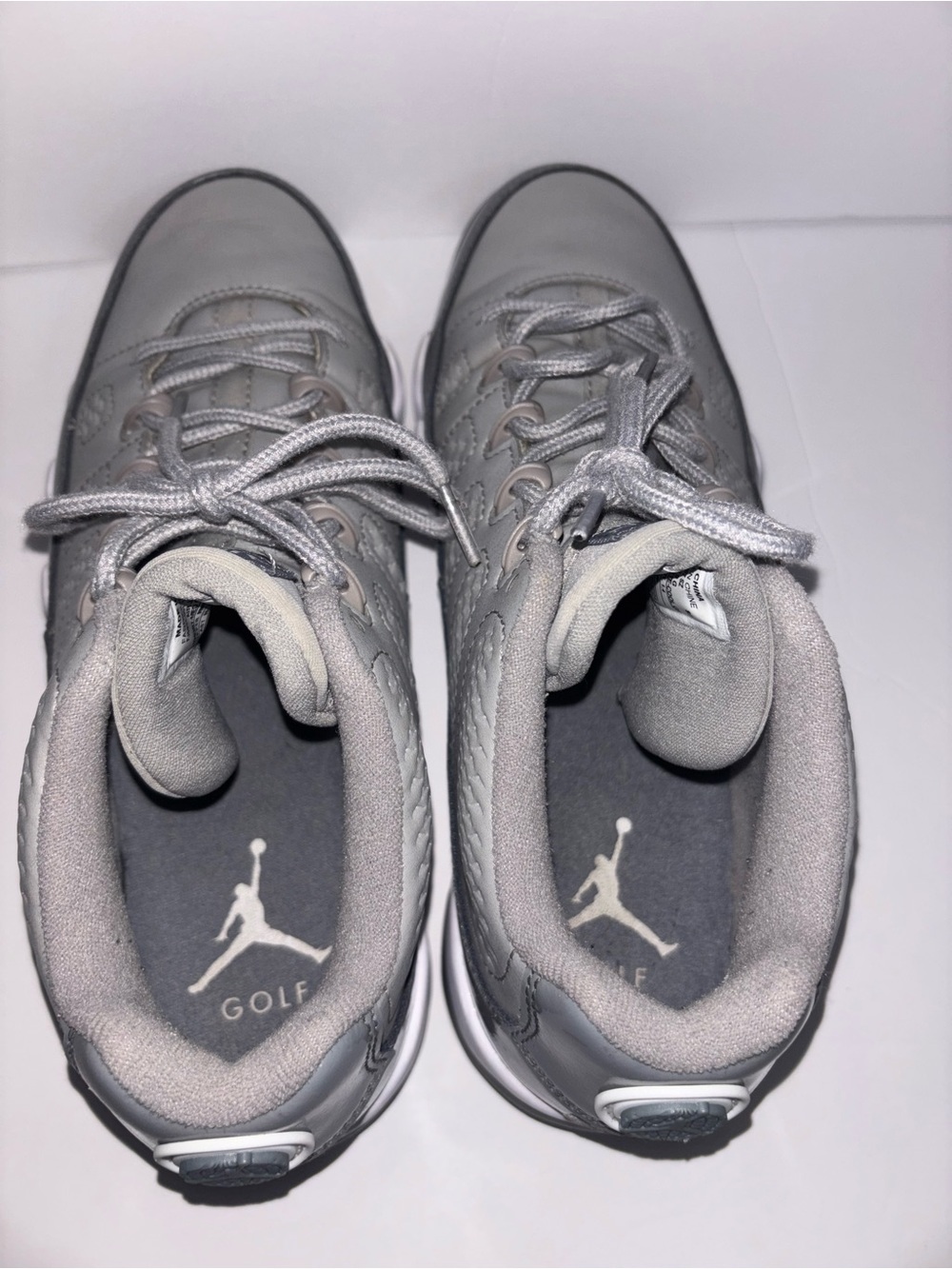 Nike Air Jordan 9 G Cool Grey
White Mens Golf Shoes FJ5934-001
Size 9 - Picture 7 of 11